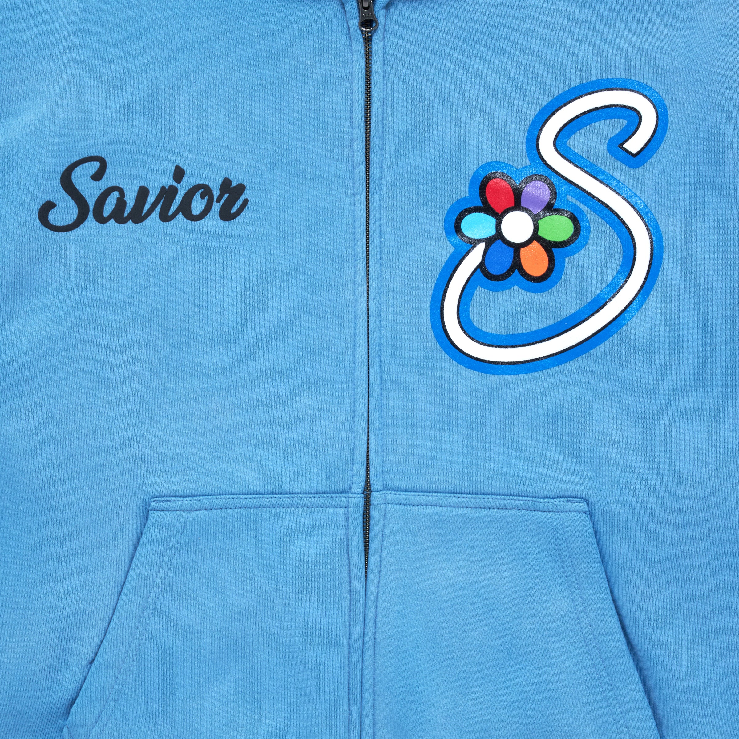Cool Blue OG "S" Zip Up - Image 3