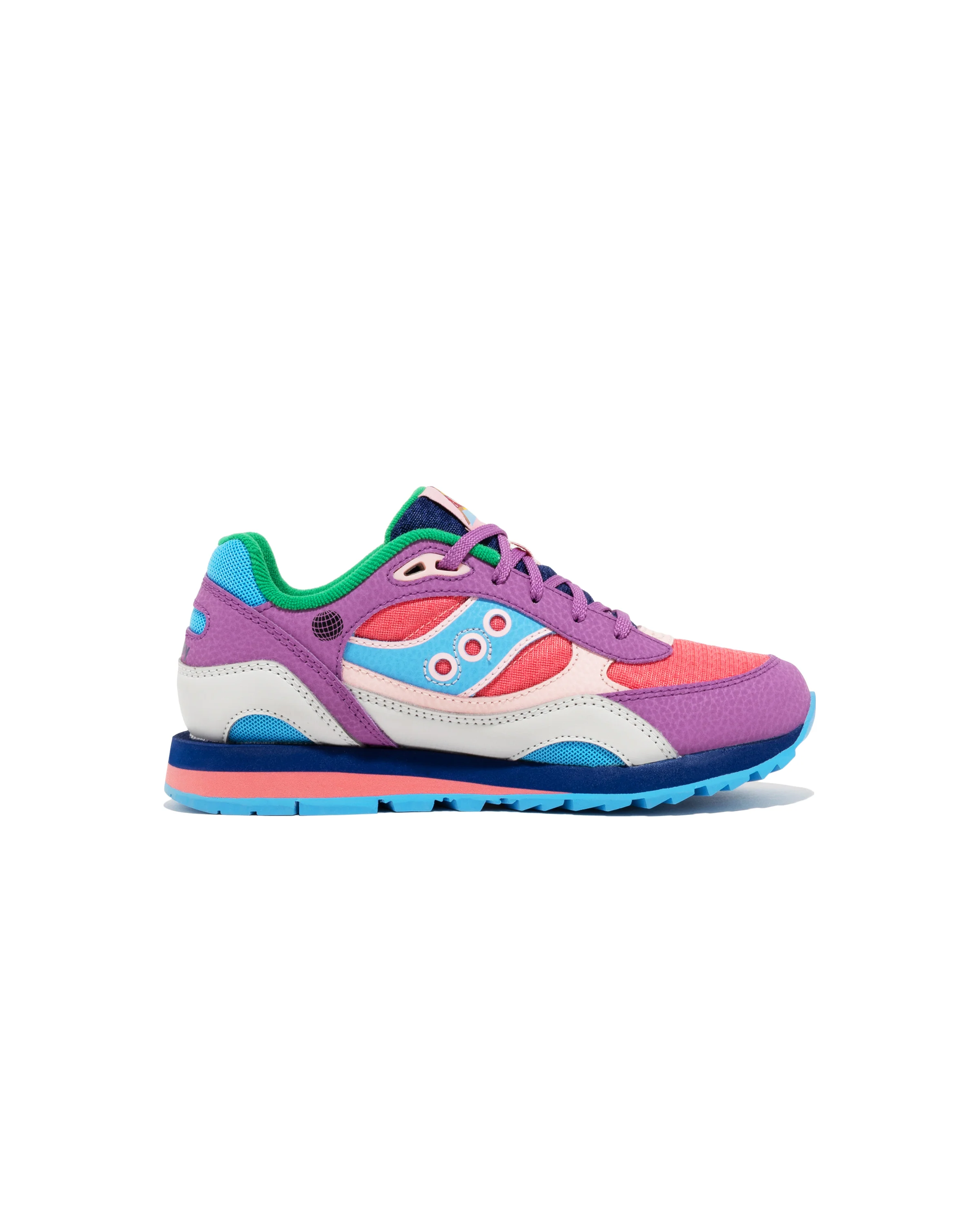 JAE TIPS Originals Shadow 6000 (Little Kid/Big Kid) PINK/PURPLE - Image 3