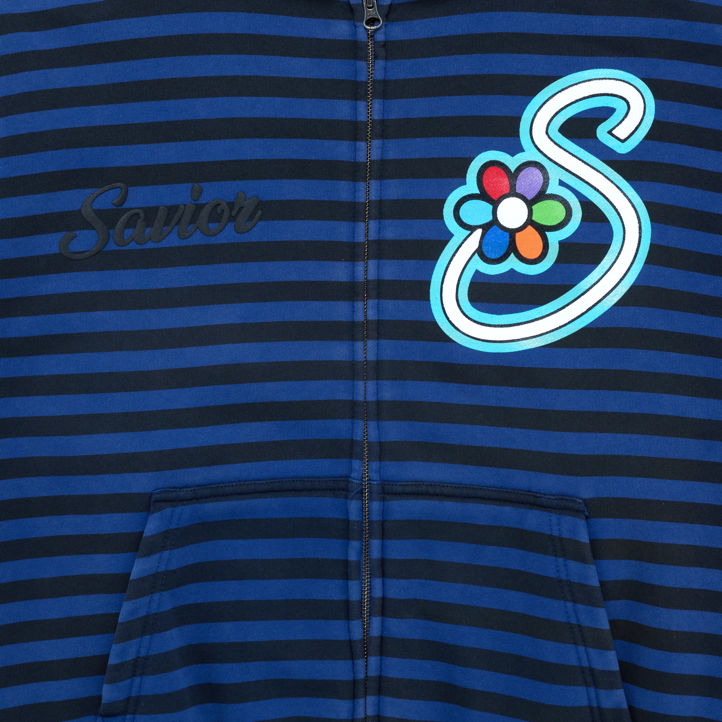 Blue Stripe OG "S"  Zip Up - Image 3
