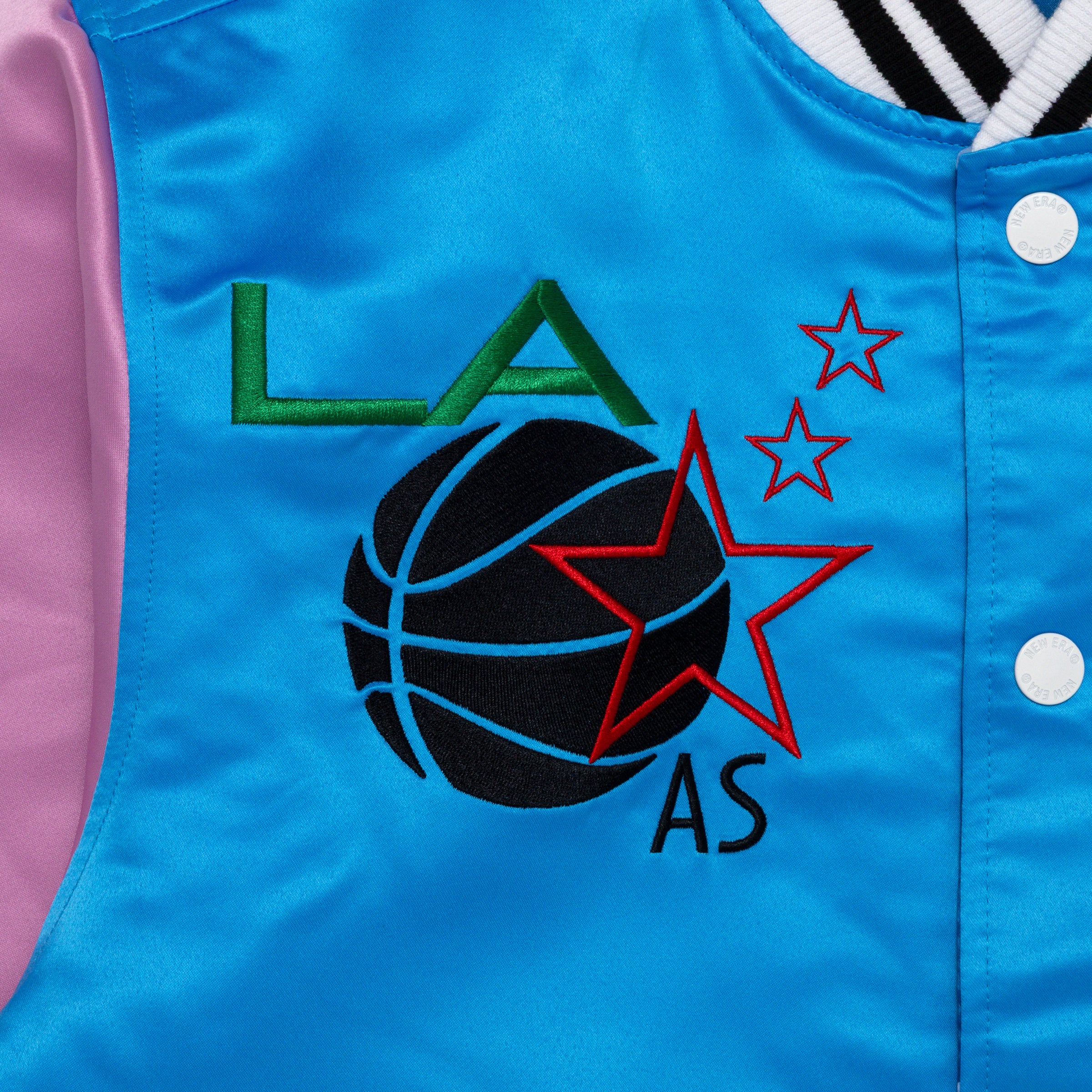 Savior L.A. All Star Jacket - Blue/ Pink - Image 11
