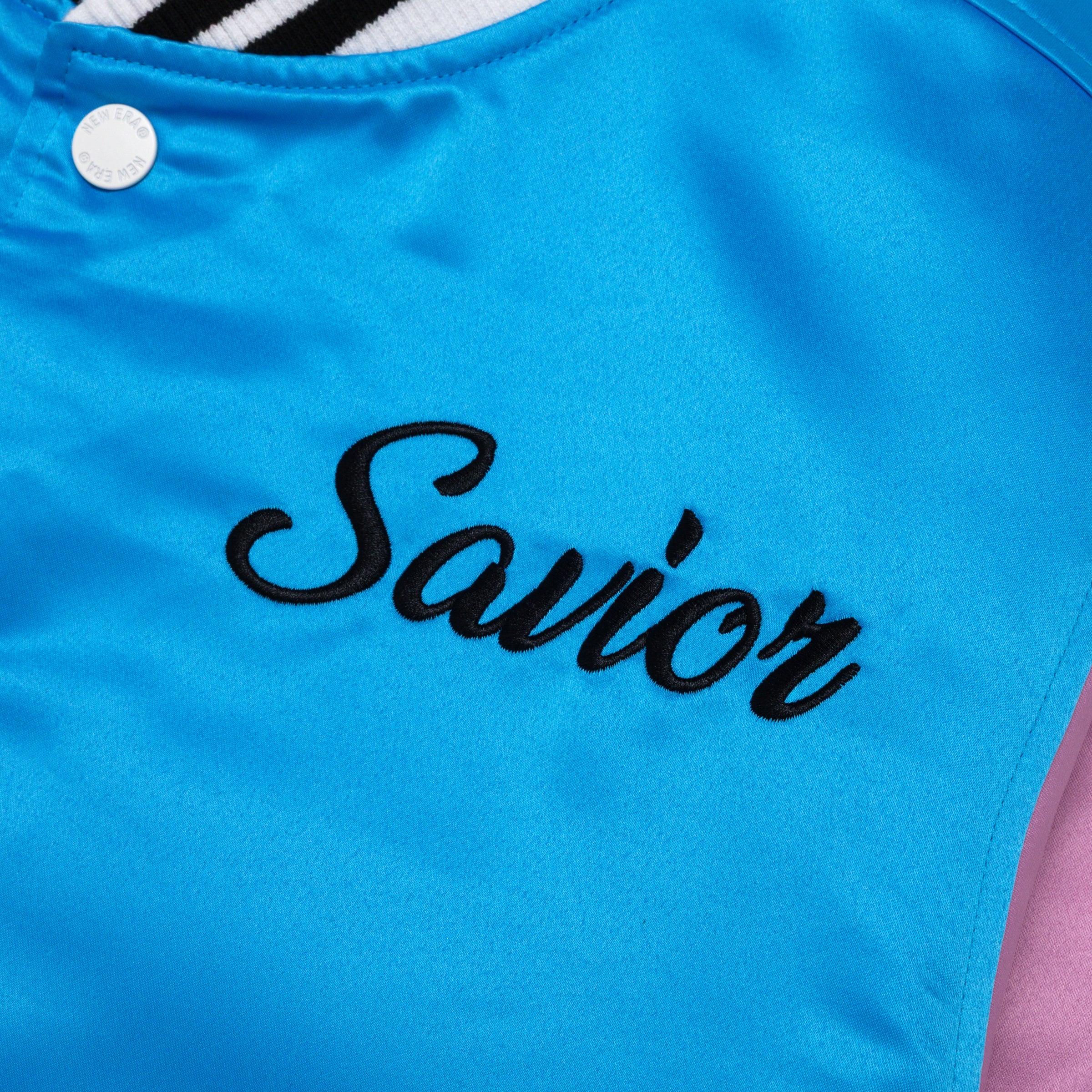 Savior L.A. All Star Jacket - Blue/ Pink - Image 3