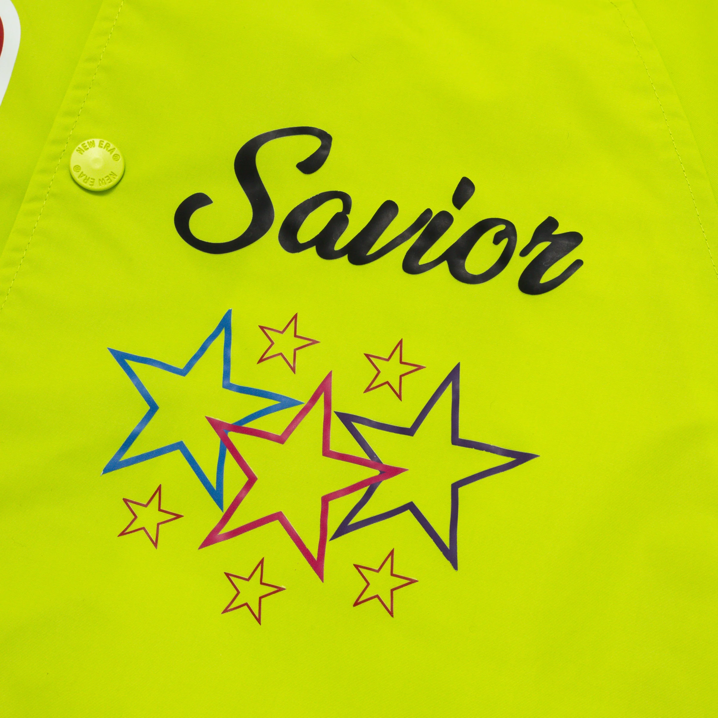 Savior NBA Coach's Jacket - Neon Green - Image 5