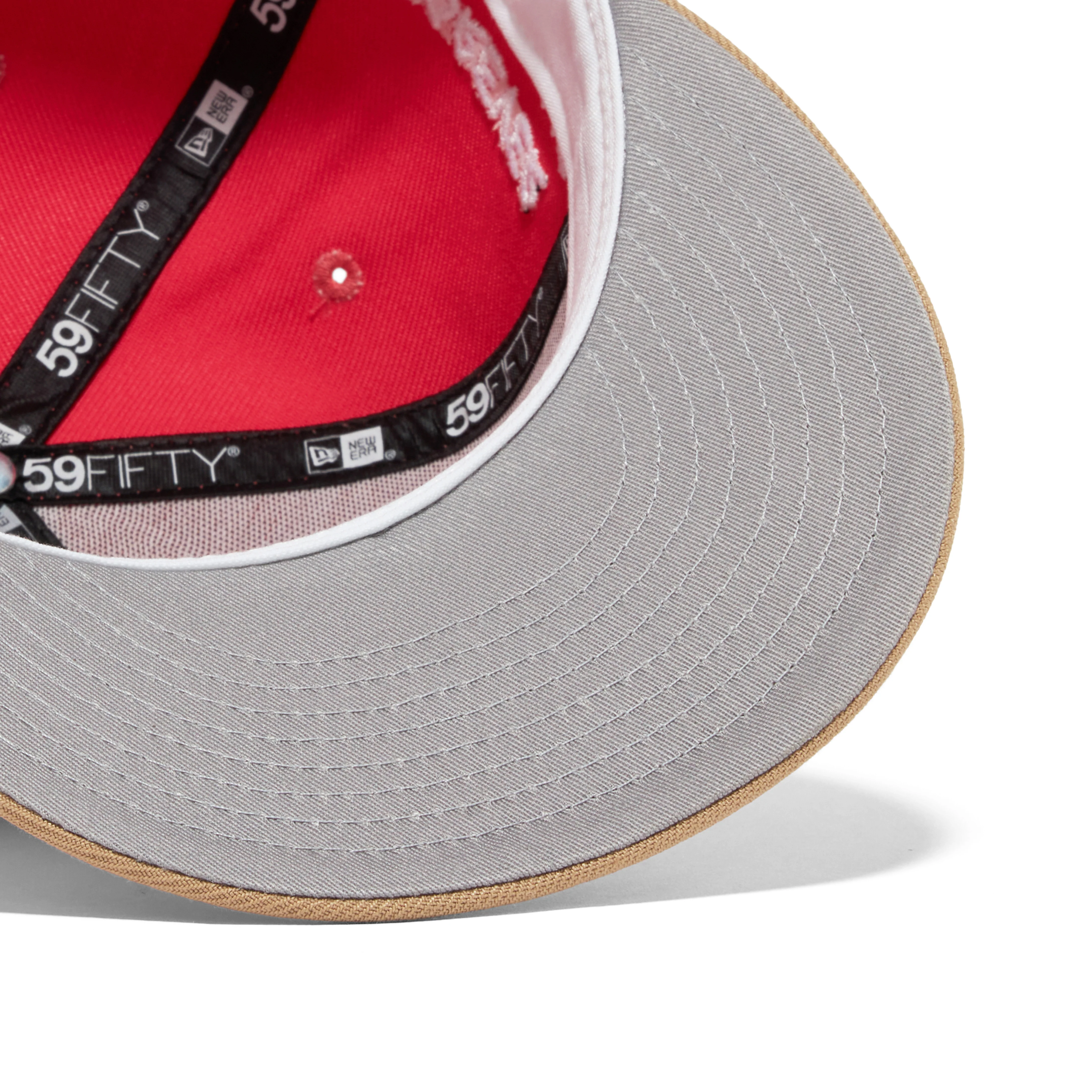 Savior New Era - S Logo  2Tone Coral/Tan - Image 4