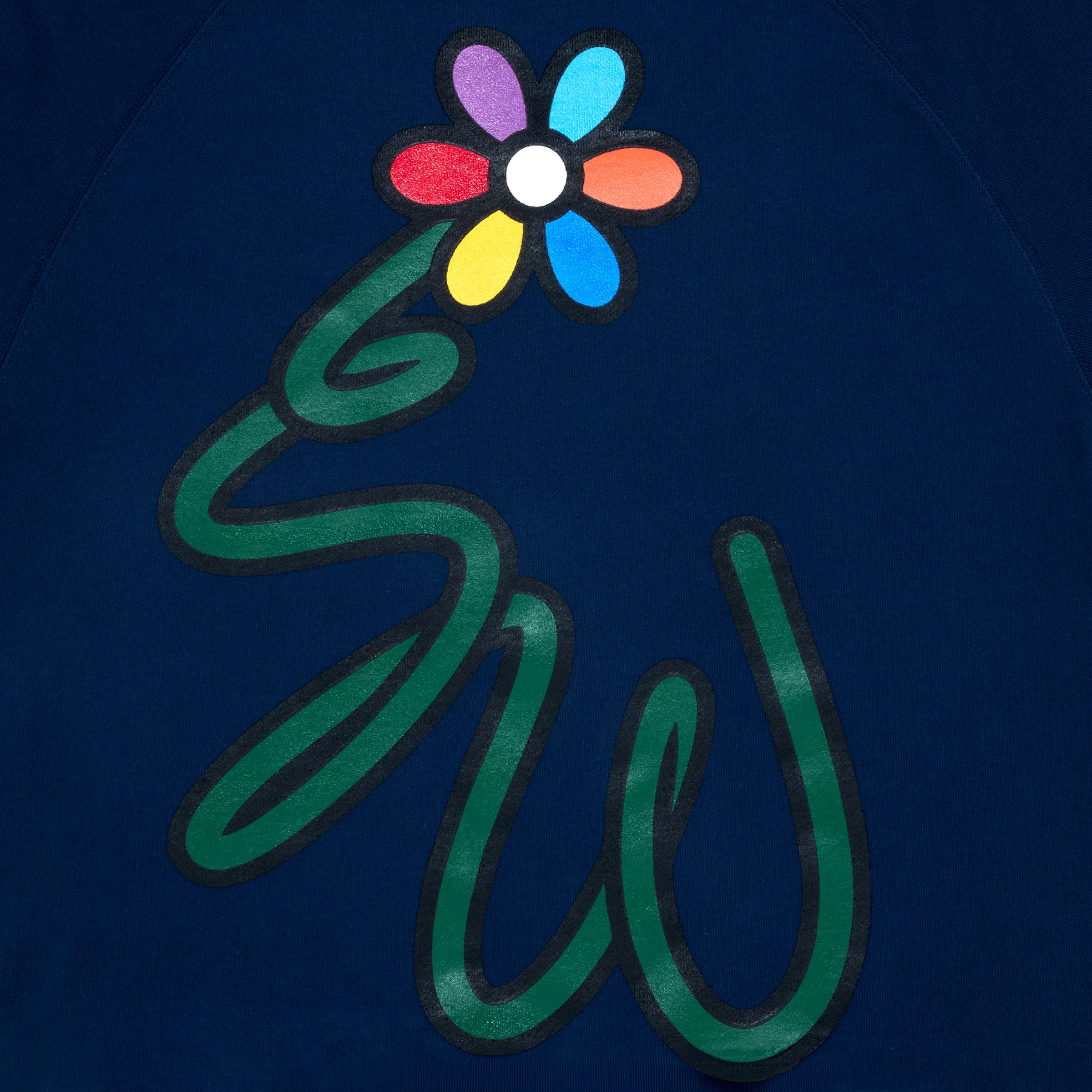 Navy Garden Sweatshirt - Image 3